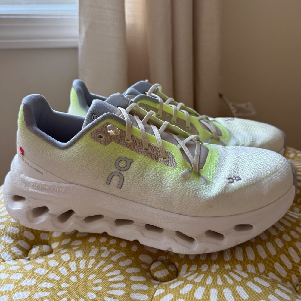 On Cloudtilt Lime Ivory CloudTec Phase Sneakers Women's Size 8.5